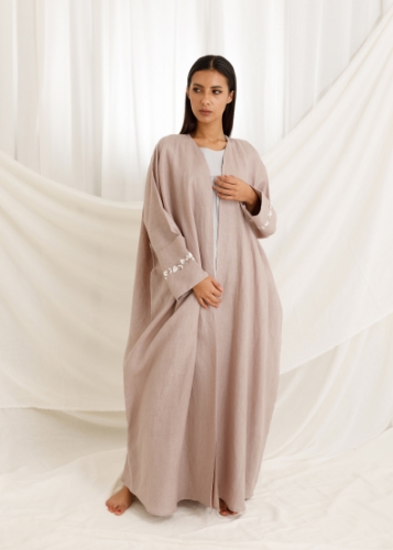 Picture of Rosy Brown Lenin Abaya