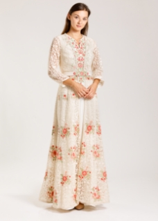 Picture of  Floral Two Piece  Kaftan 