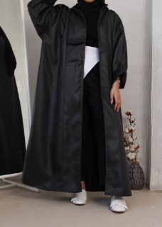 Picture of Dark Grey Abaya 