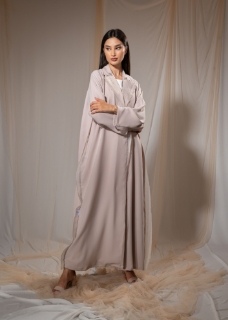 Picture of Collar Crepe Abaya