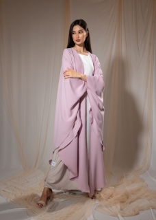 Picture of 2 Layered Crepe Abaya