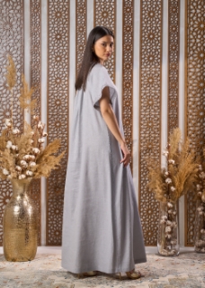 Picture of Linen Cotton Moroccan Caftan