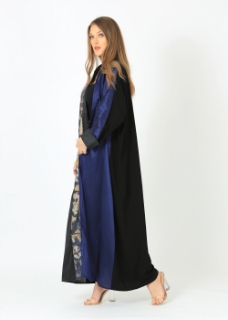 Picture of Black/Navy Abaya 