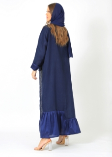 Picture of Navy Abaya