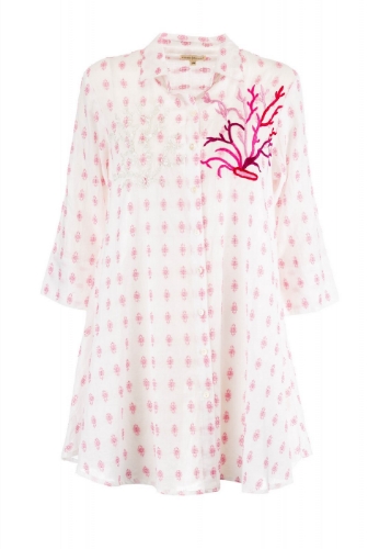 Picture of Alessia Massimo Caftan Pink