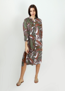 صورة Leaf Shirt Dress