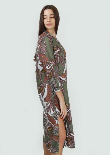 Picture of Leaf Shirt Dress