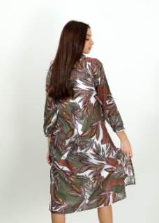 صورة Leaf Shirt Dress