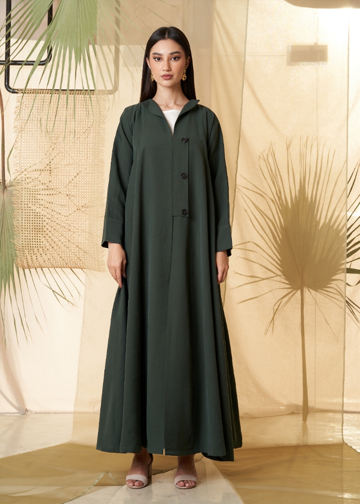 Picture of Olive Crepe Abaya 
