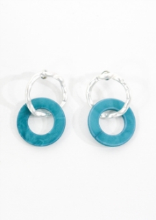 صورة Celia Irregular Loop Earrings