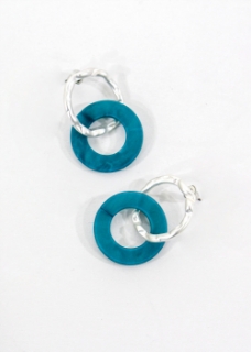 Picture of Celia Irregular Loop Earrings