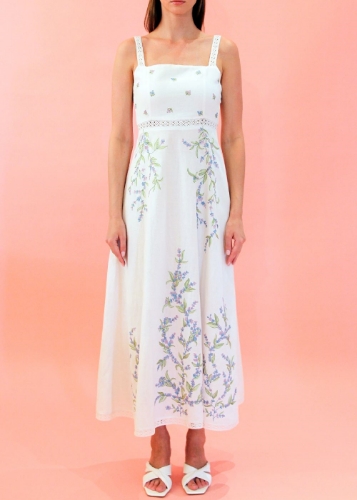 Picture of Amélie Embroidered Midi Dress