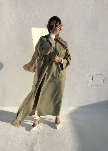 Picture of Olive Green Abaya