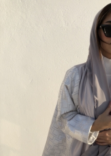 Picture of Grey Abaya