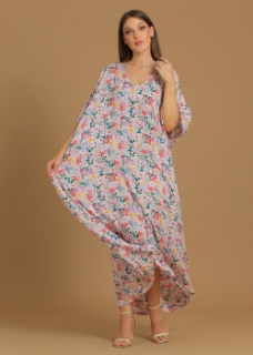 Picture of Casual floral flowy caftan.