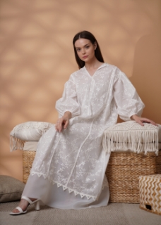 Picture of Off white kaftan