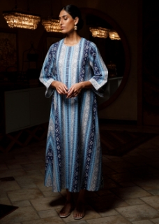 Picture of Badawi Linen Midi Dress