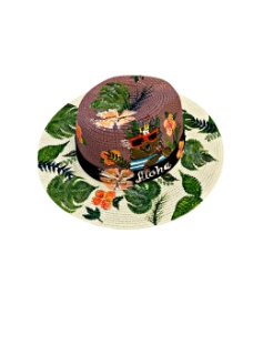 صورة Aloha Hand Painted Hat