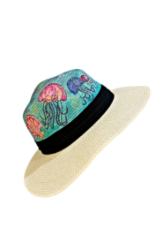 Picture of Sea Creatures Hand Painted Hat