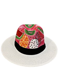 صورة Melon Hand Painted Hat
