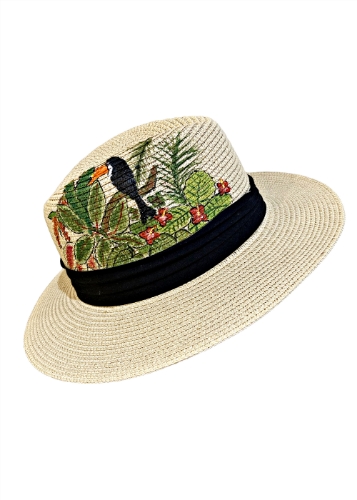 Picture of Toucan Art Hand Painted Hat