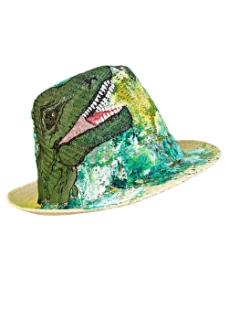 صورة Kids Dino Hand Painted Hat