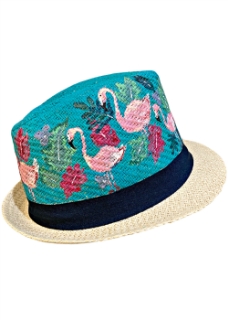 صورة Kids Flamingo Hand Painted Hat