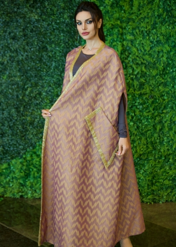 Picture of Premium Beaded Embellished Golden Abaya