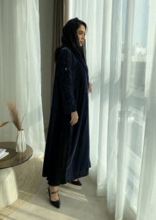 صورة velvet abaya